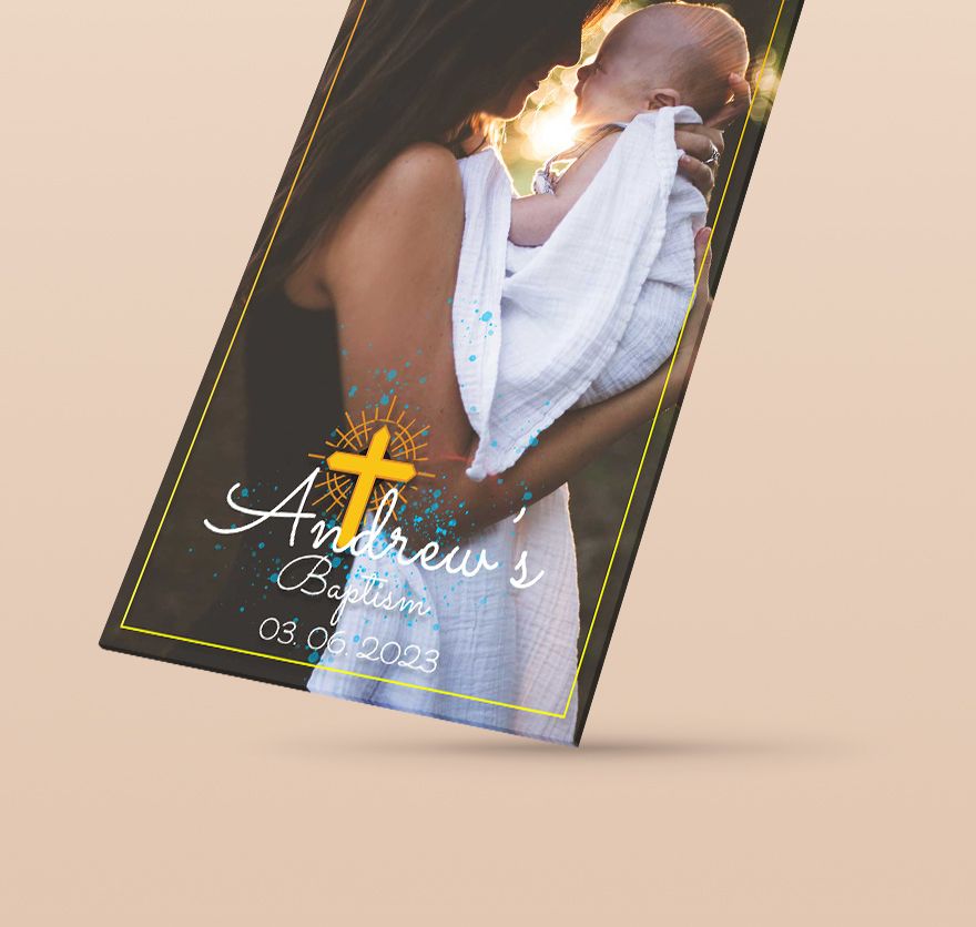 Baptism Snapchat Geofilters Template
