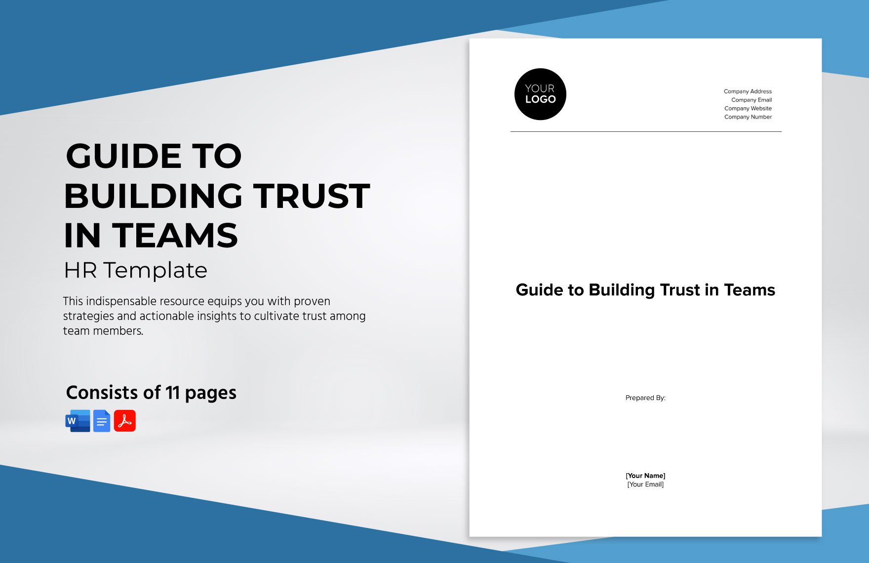 Guide to Building Trust in Teams HR Template