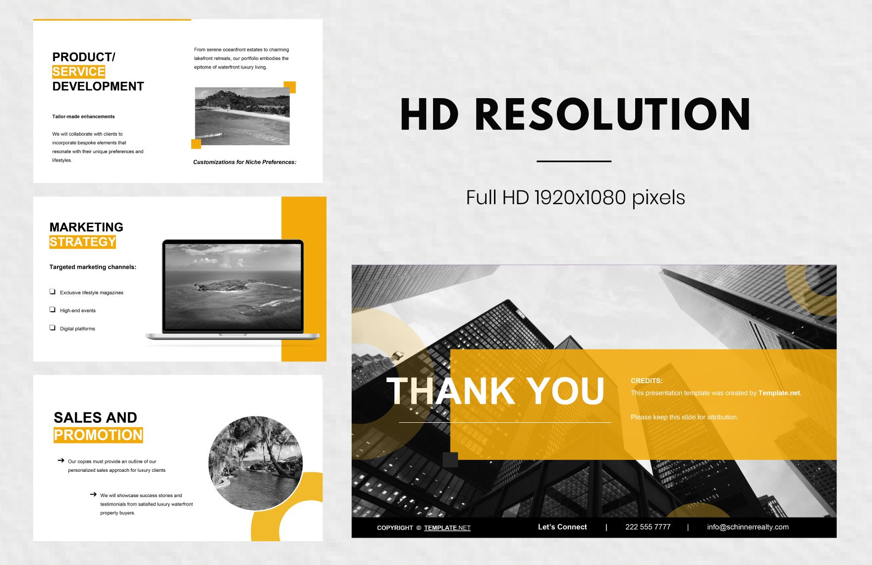 Free Professional Business Presentation Template