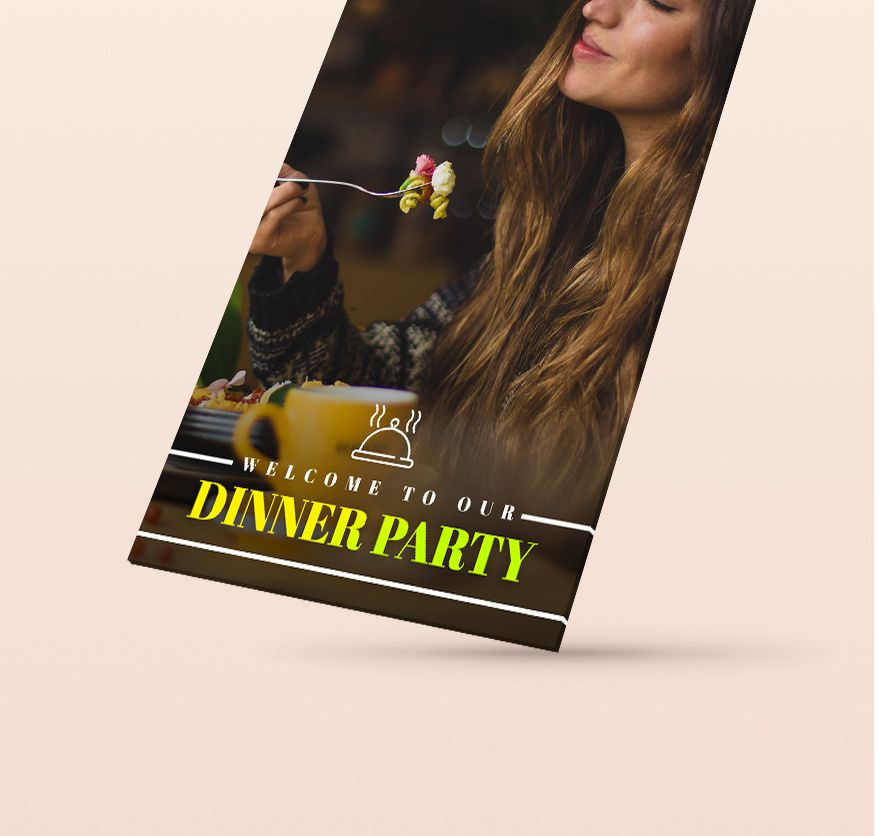 Dinner Party Snapchat Geofilters Template