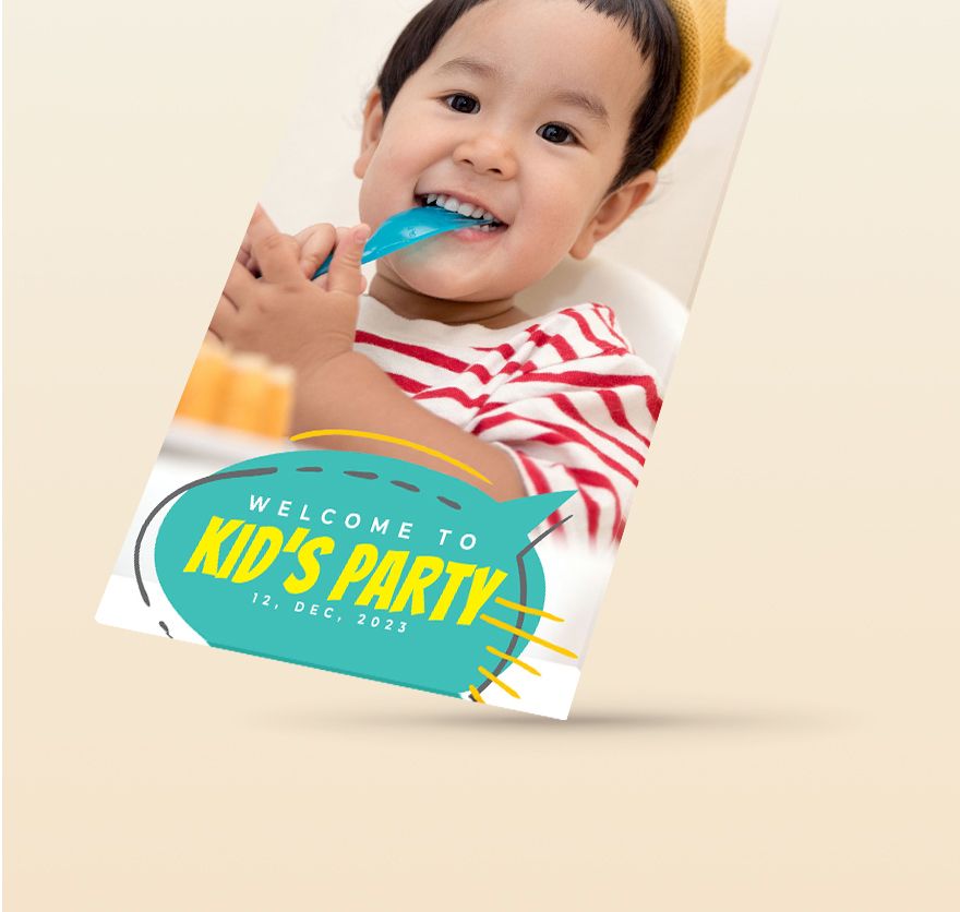 Kids Party Snapchat Geofilters Template