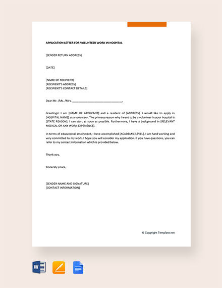 87 FREE Letter Application Templates Download Ready Made Template