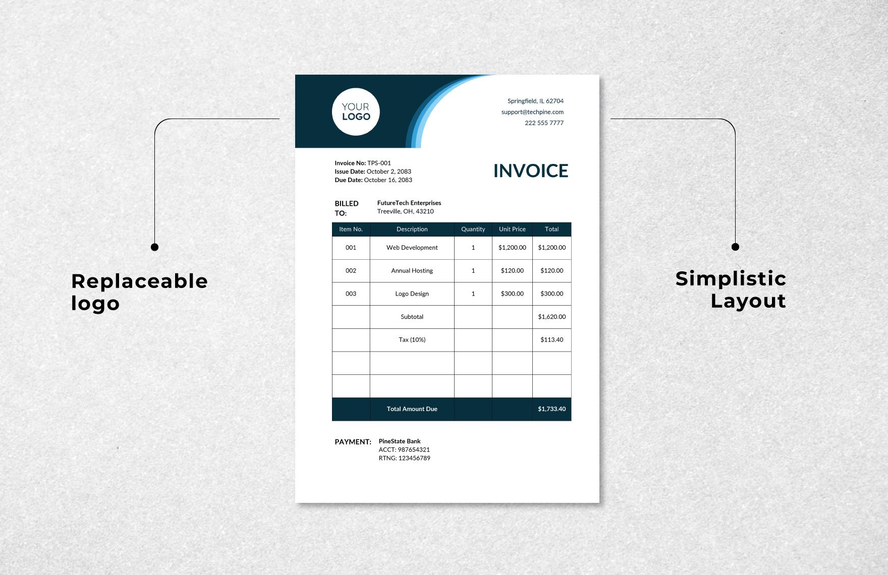 Small Business Invoice Template