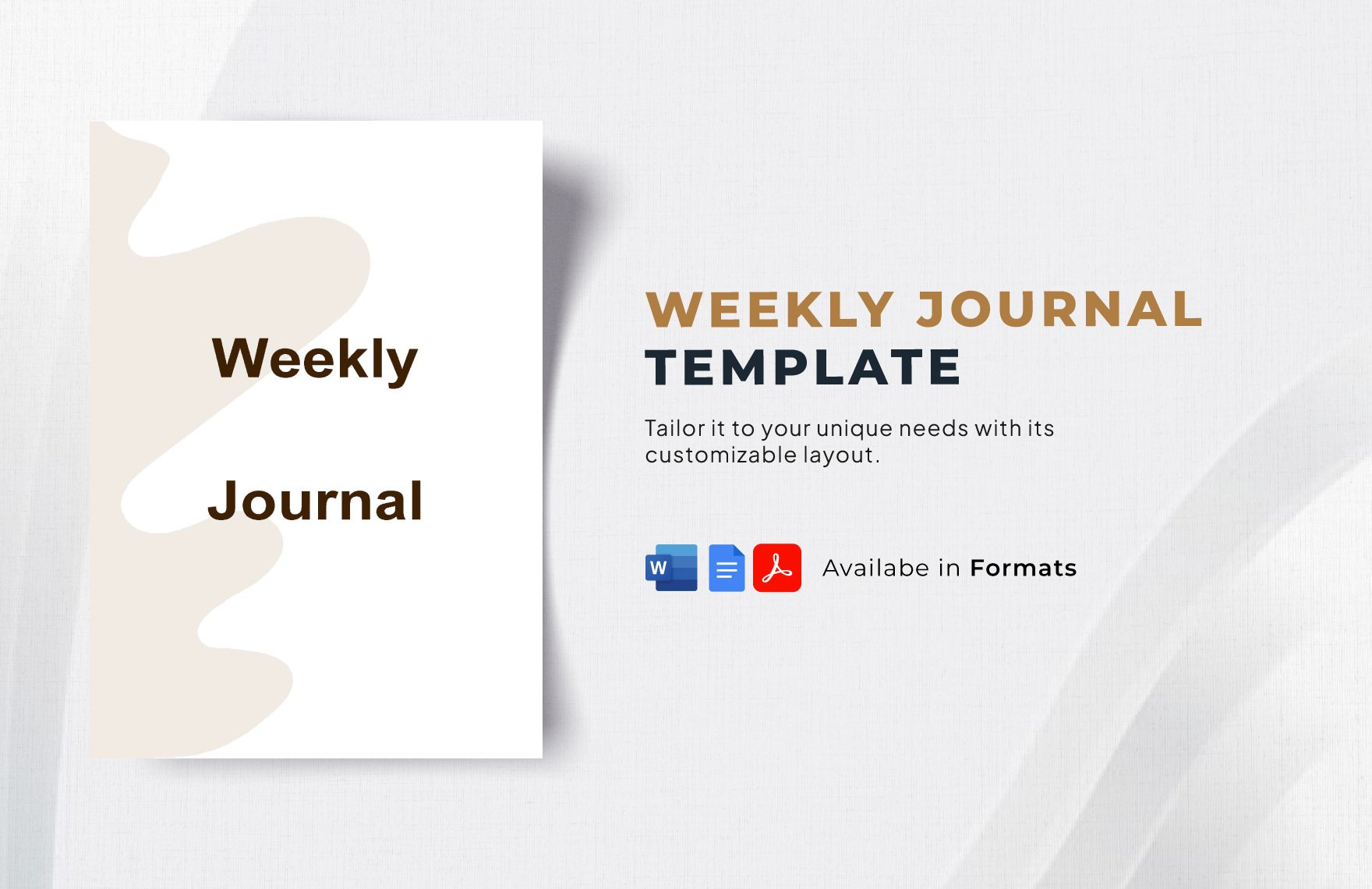 Weekly Journal Template