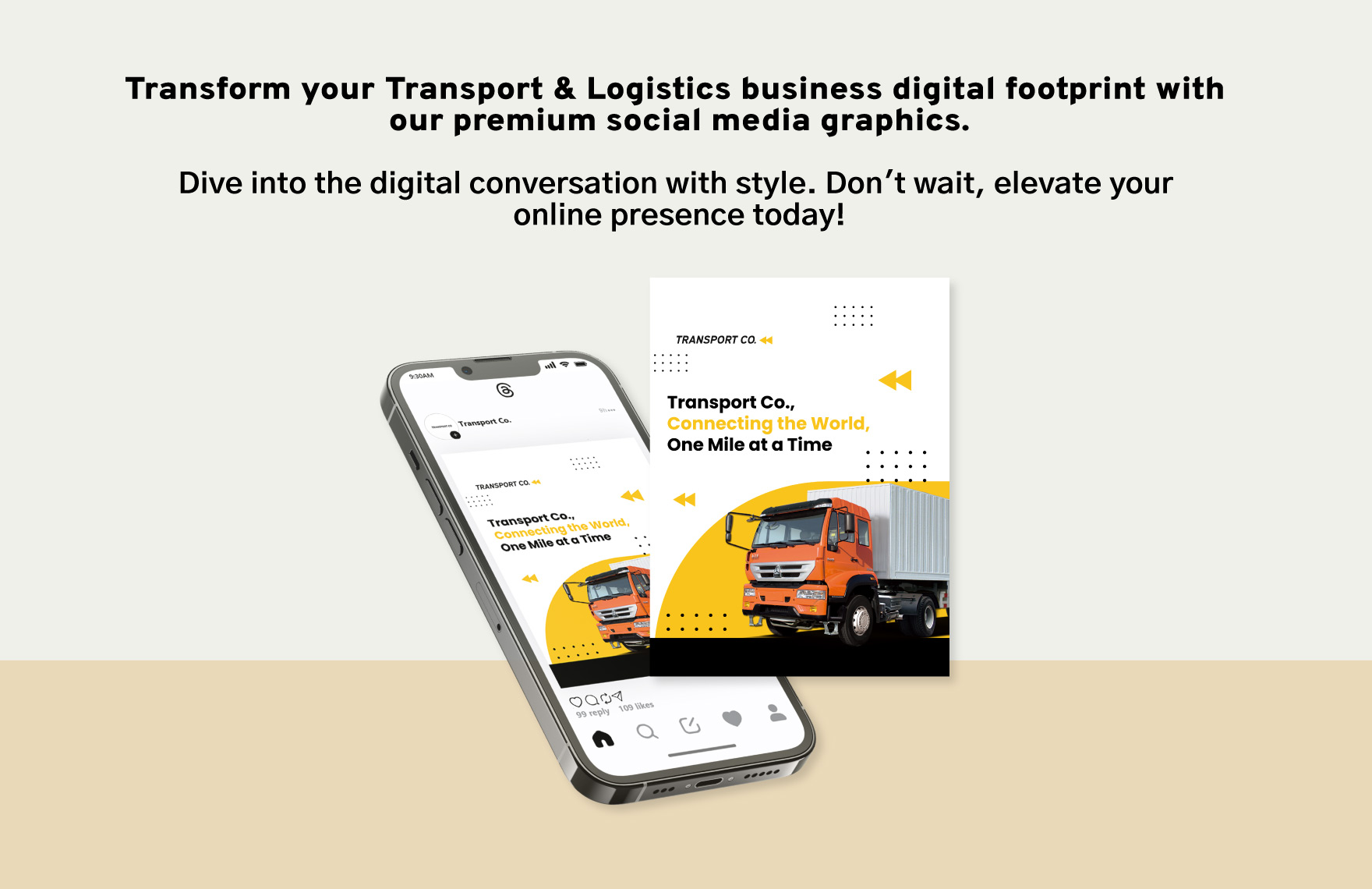 Transport and Logistics Threads Post Template
