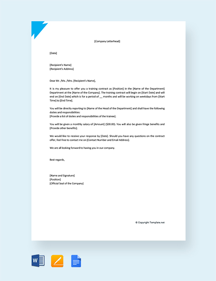 1437 FREE Word Letter Templates Download Ready Made Template