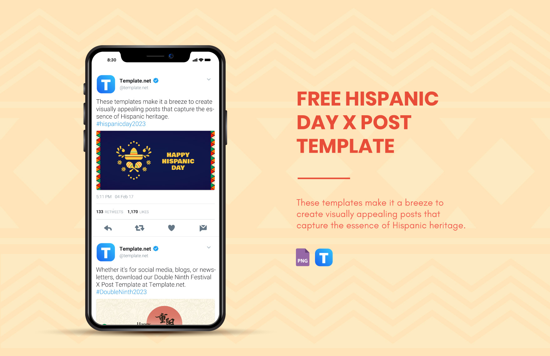 Hispanic Day X Post Template