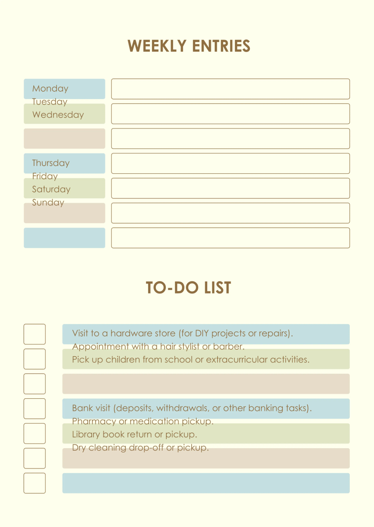 Free Journal Template to Edit Online Free Journal Template to Edit Online