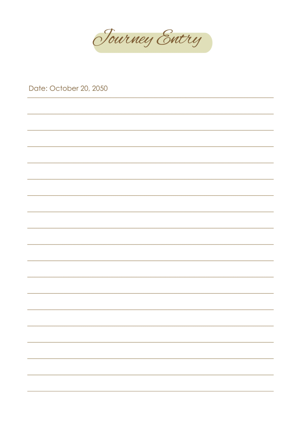 Free Editable Journal Template to Edit Online Free Editable Journal Template to Edit Online