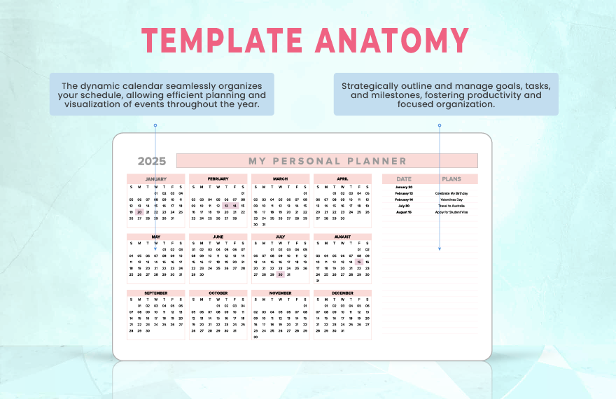 Planner 2025 Template