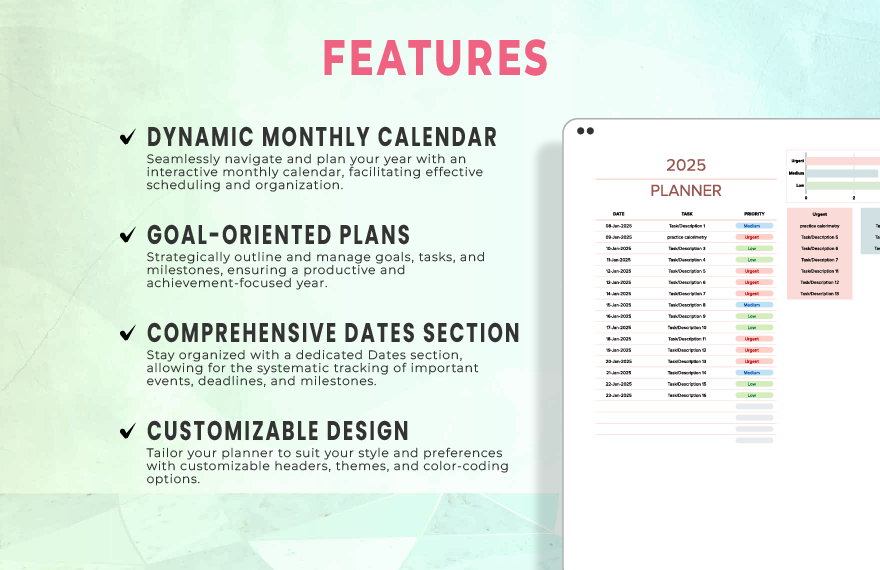 Planner 2025 Template