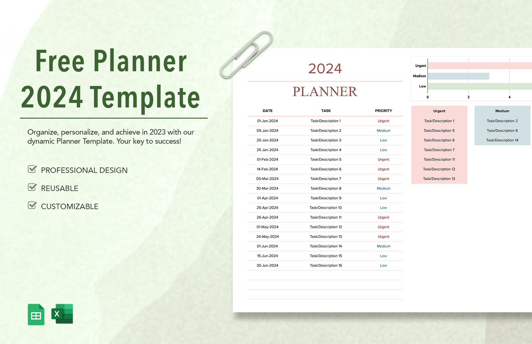 Planner 2024 Template