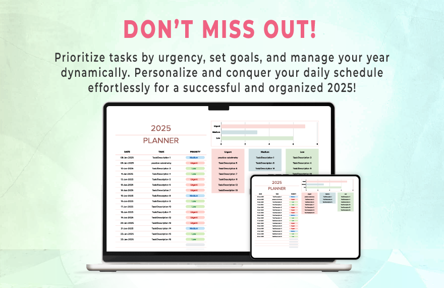Planner 2025 Template