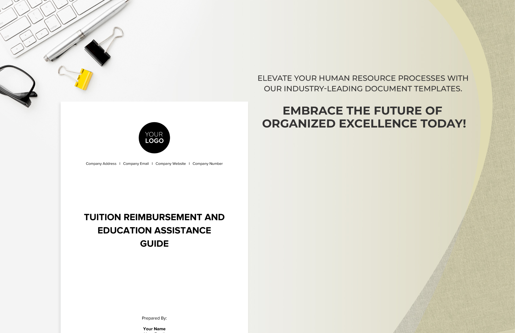 Tuition Reimbursement and Education Assistance Guide HR Template