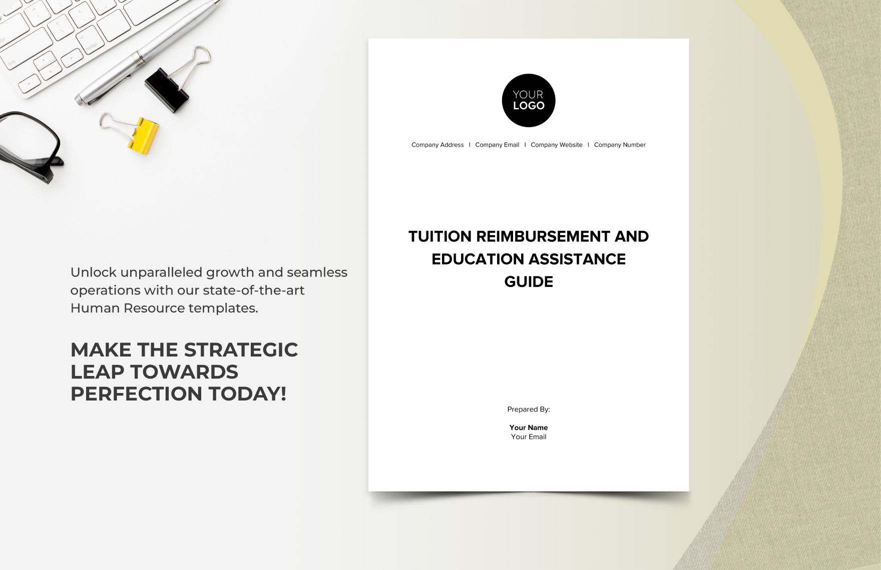 Tuition Reimbursement and Education Assistance Guide HR Template