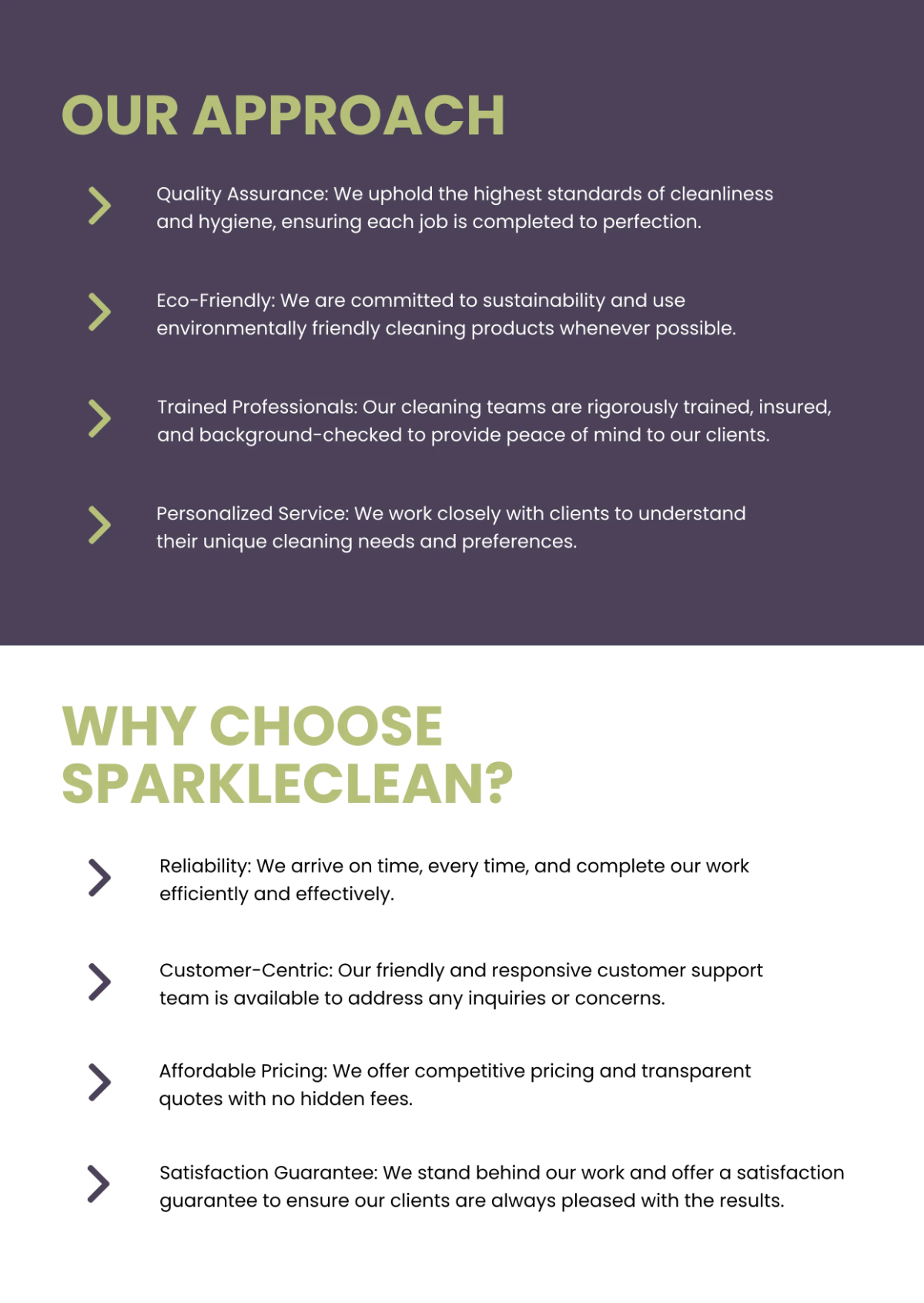 Free Professional Business Profile Template to Edit Online