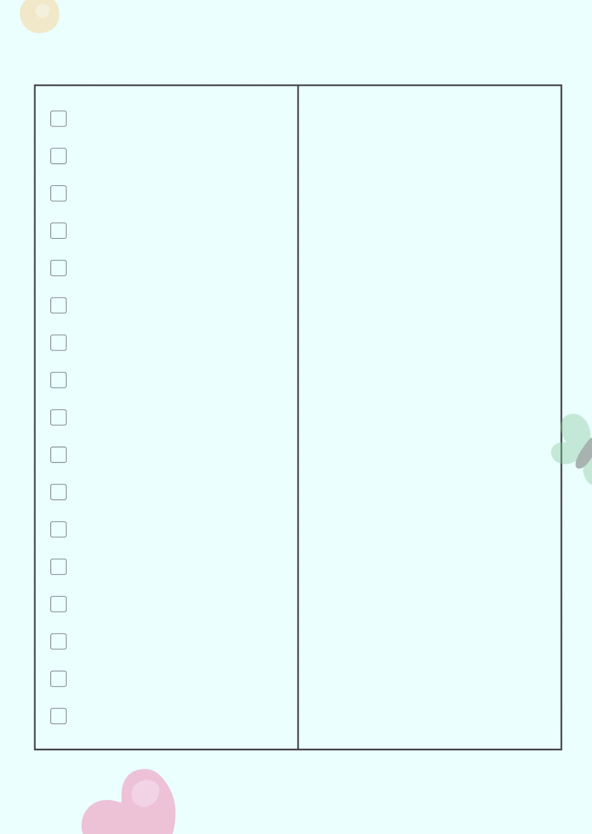 Free Cute Journal Template to Edit Online