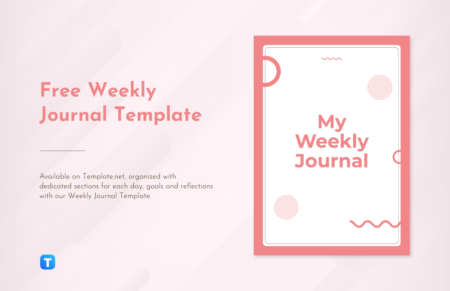 Free Weekly Journal Template
