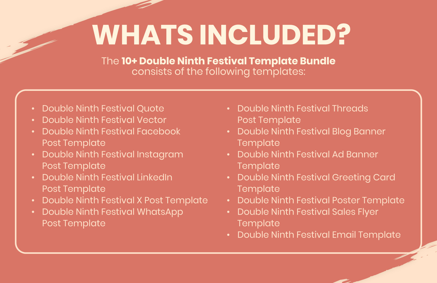 Double Ninth Festival Bundle