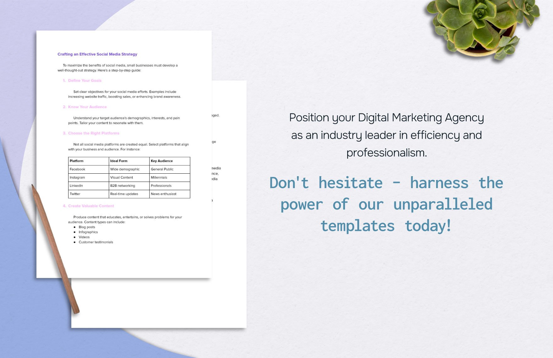 Digital Marketing Agency Email Marketing Campaign Template