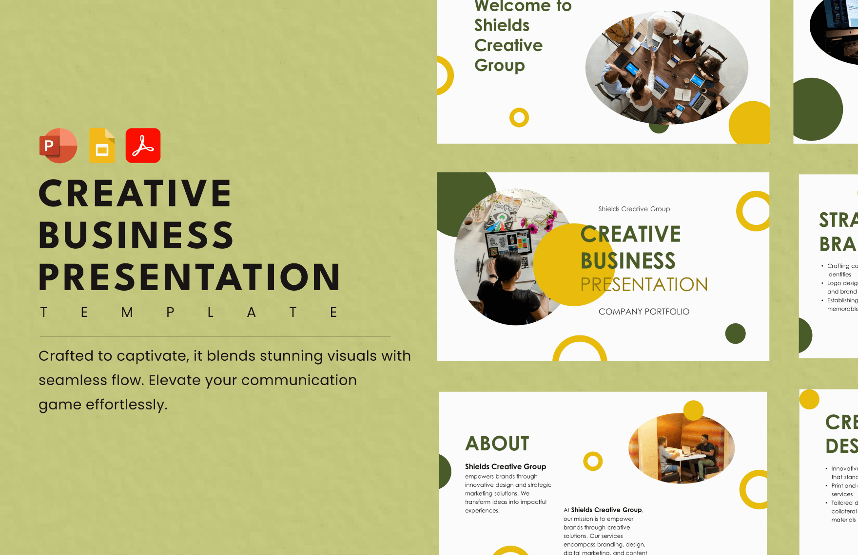 Creative Business Presentation Template in PowerPoint, PDF, Google Slides - Download | Template.net