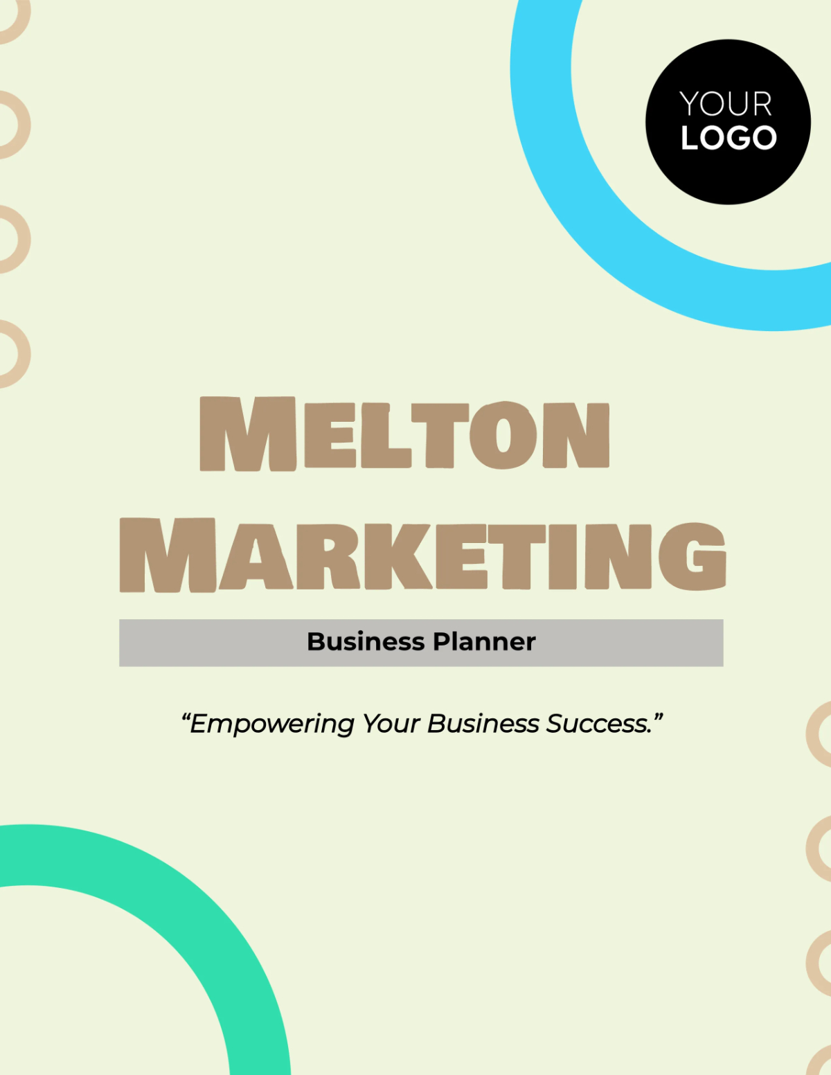 Free Business Planner Template To Edit Online Free Business Planner Template To Edit Online