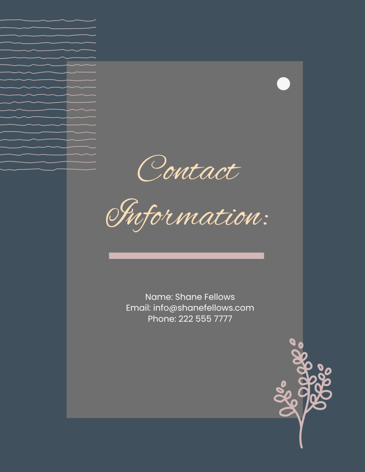 Free Personal Planner Template to Edit Online