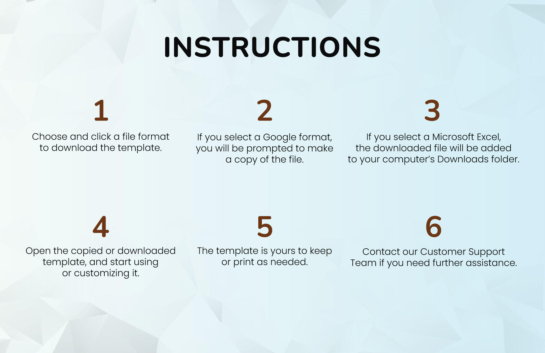 Business Planner Template