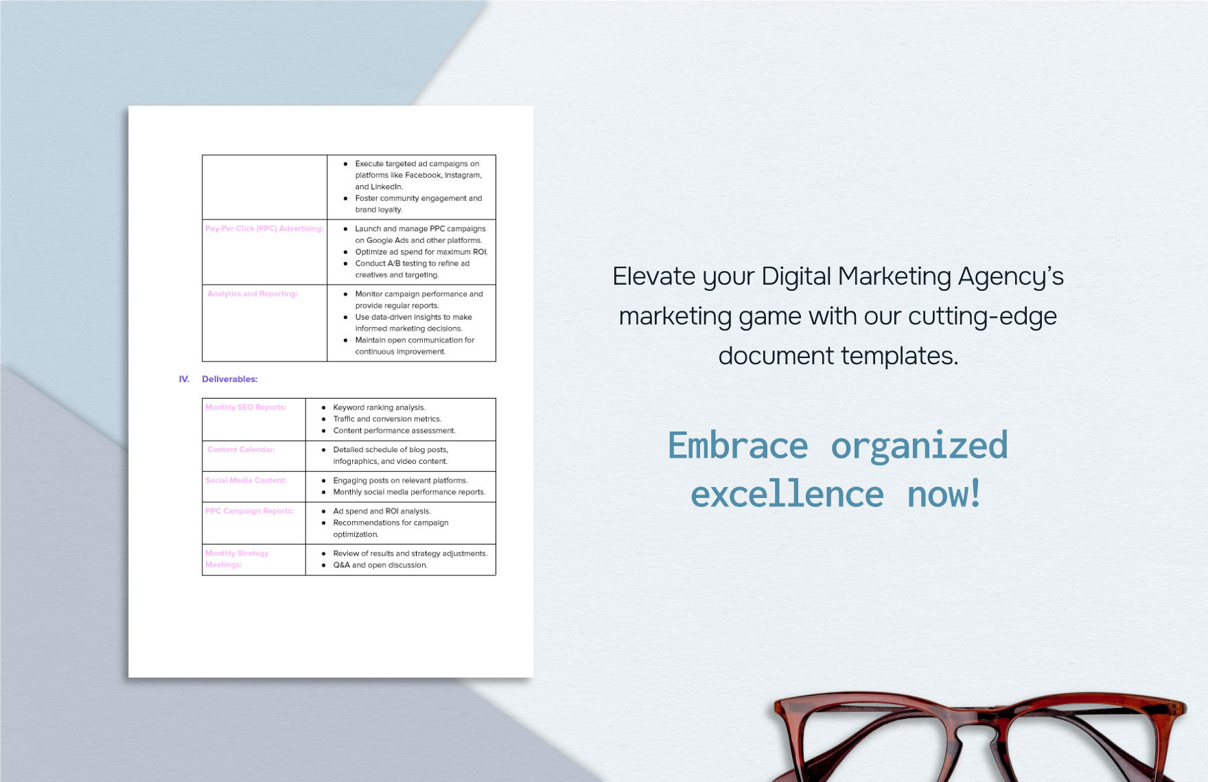 Digital Marketing Agency Marketing Proposal Template