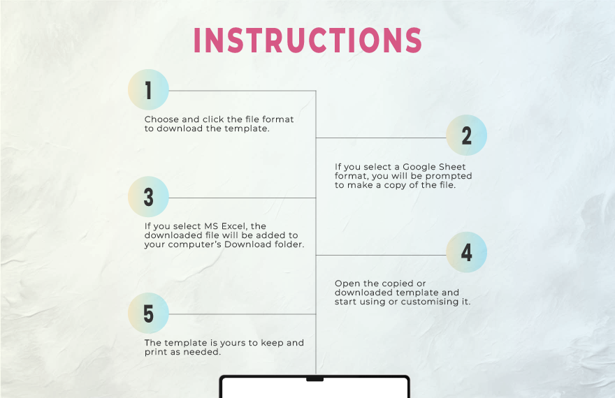 Academic Planner Template