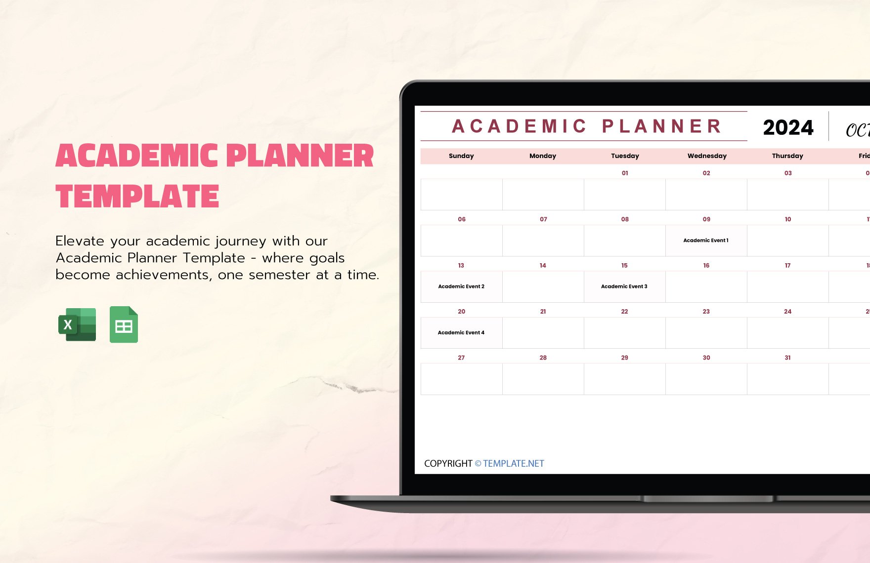 Academic Planner Template