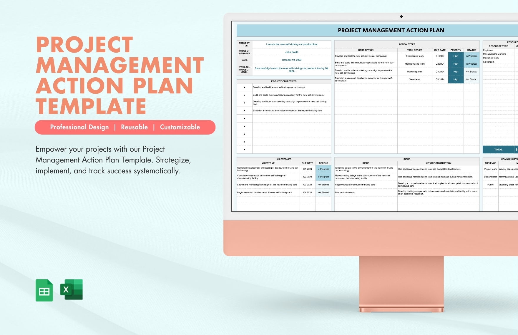 Free Project Management Templates In Excel To Download
