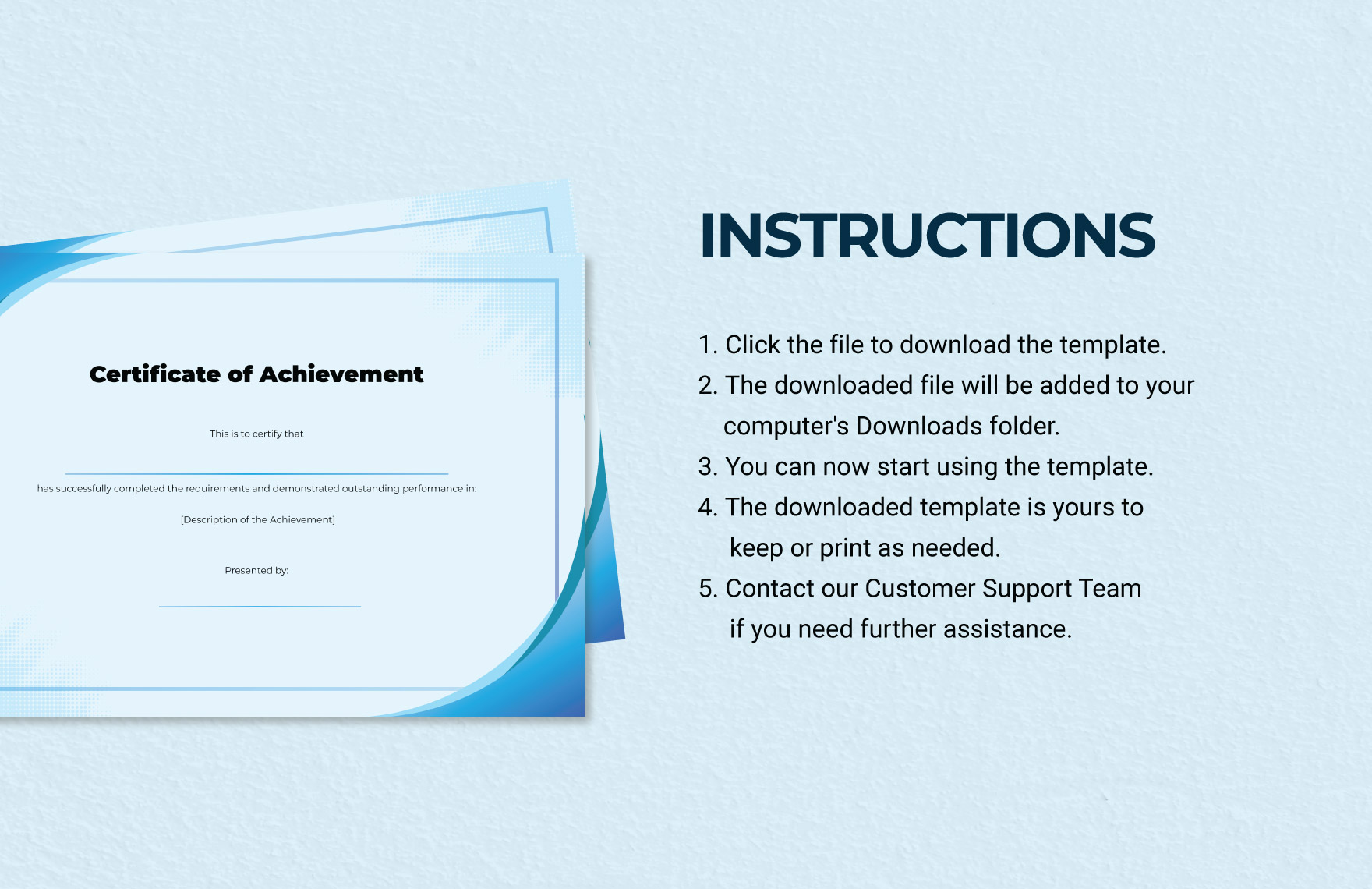 Free Blank Certificate Template - Download in Word, PSD, Publisher
