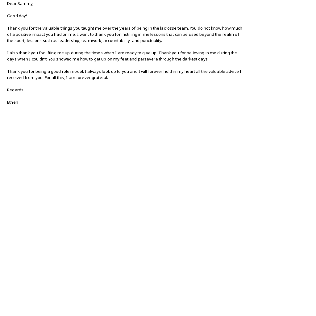 Free Thank You Letter To High School Coach Template.jpe