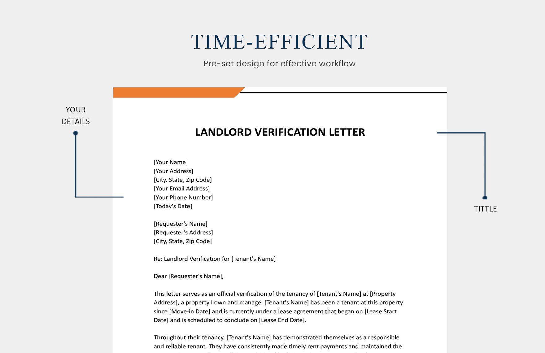 Landlord Verification Letter