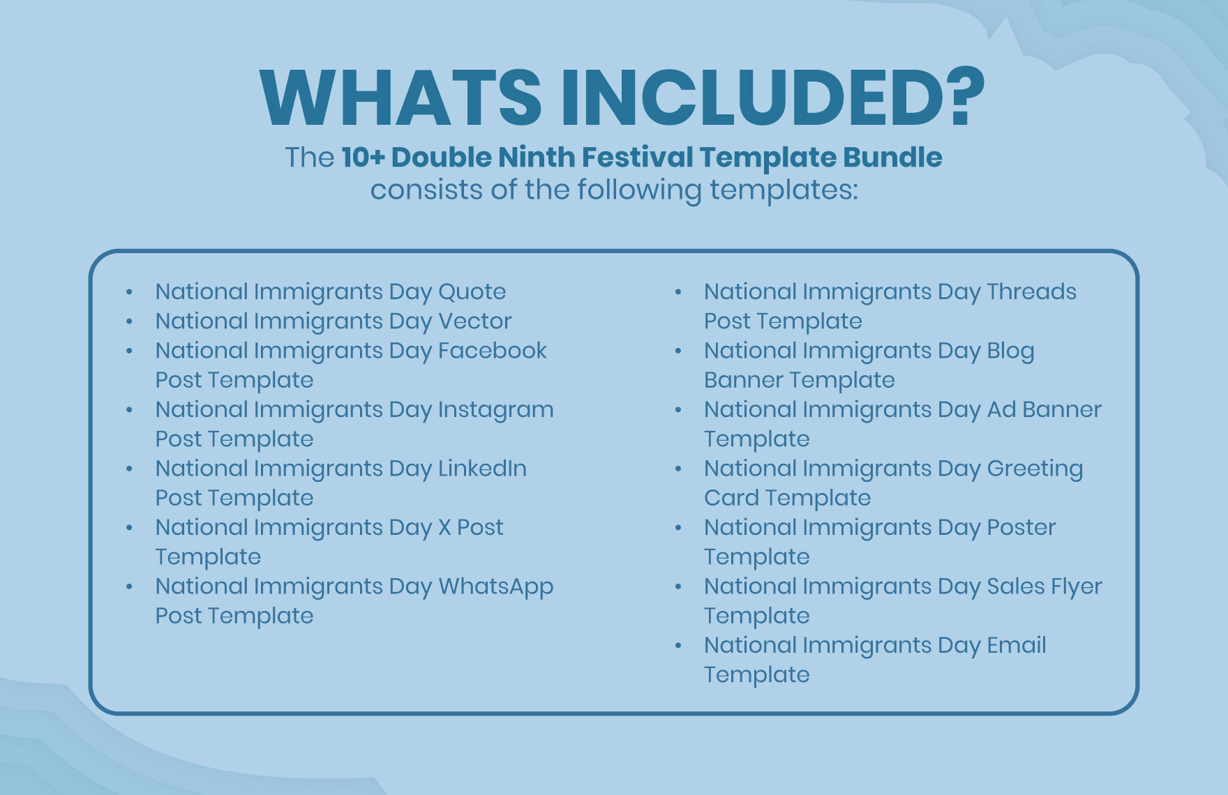 National Immigrants Day Bundle