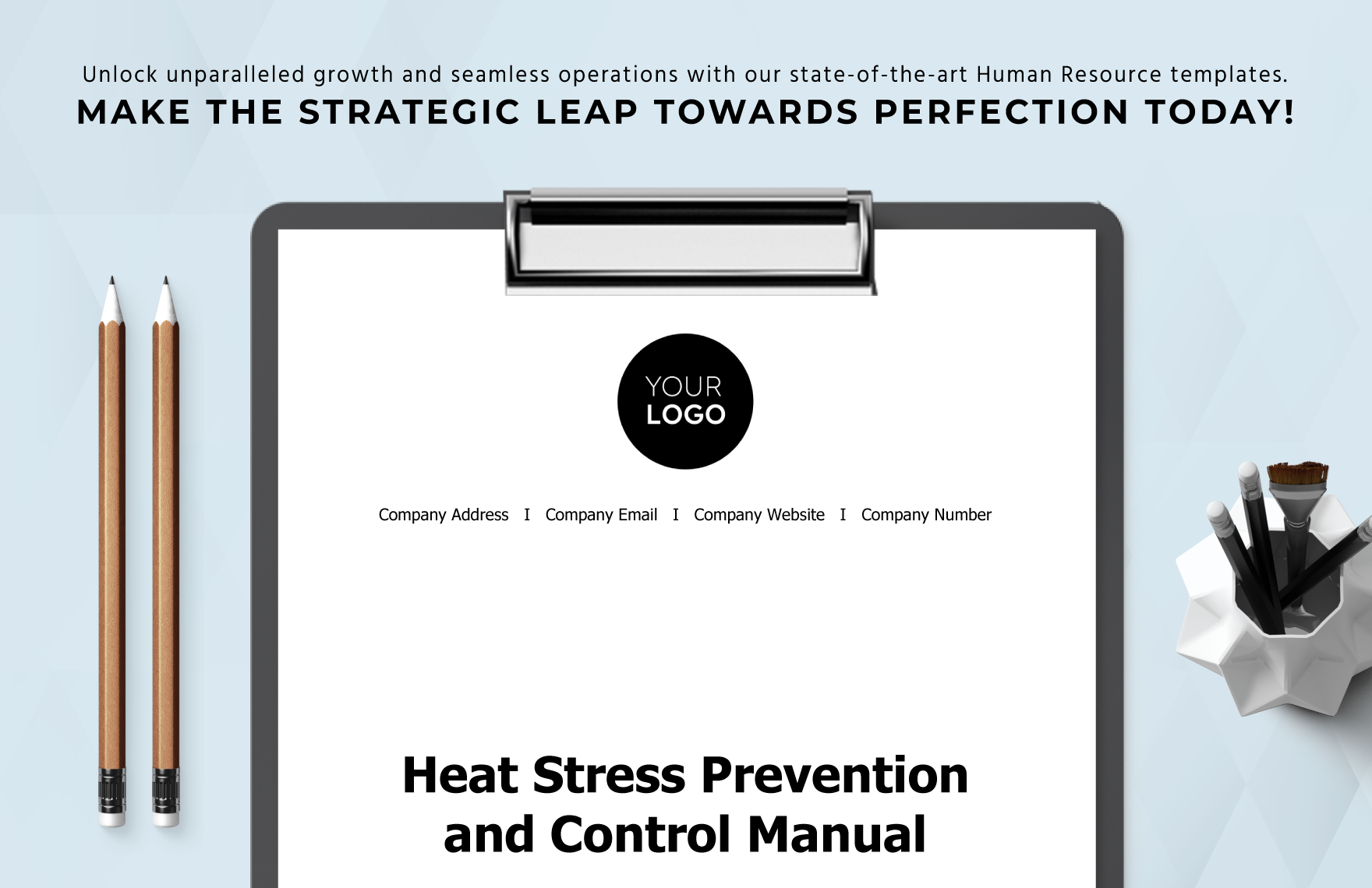 Heat Stress Prevention and Control Manual HR Template