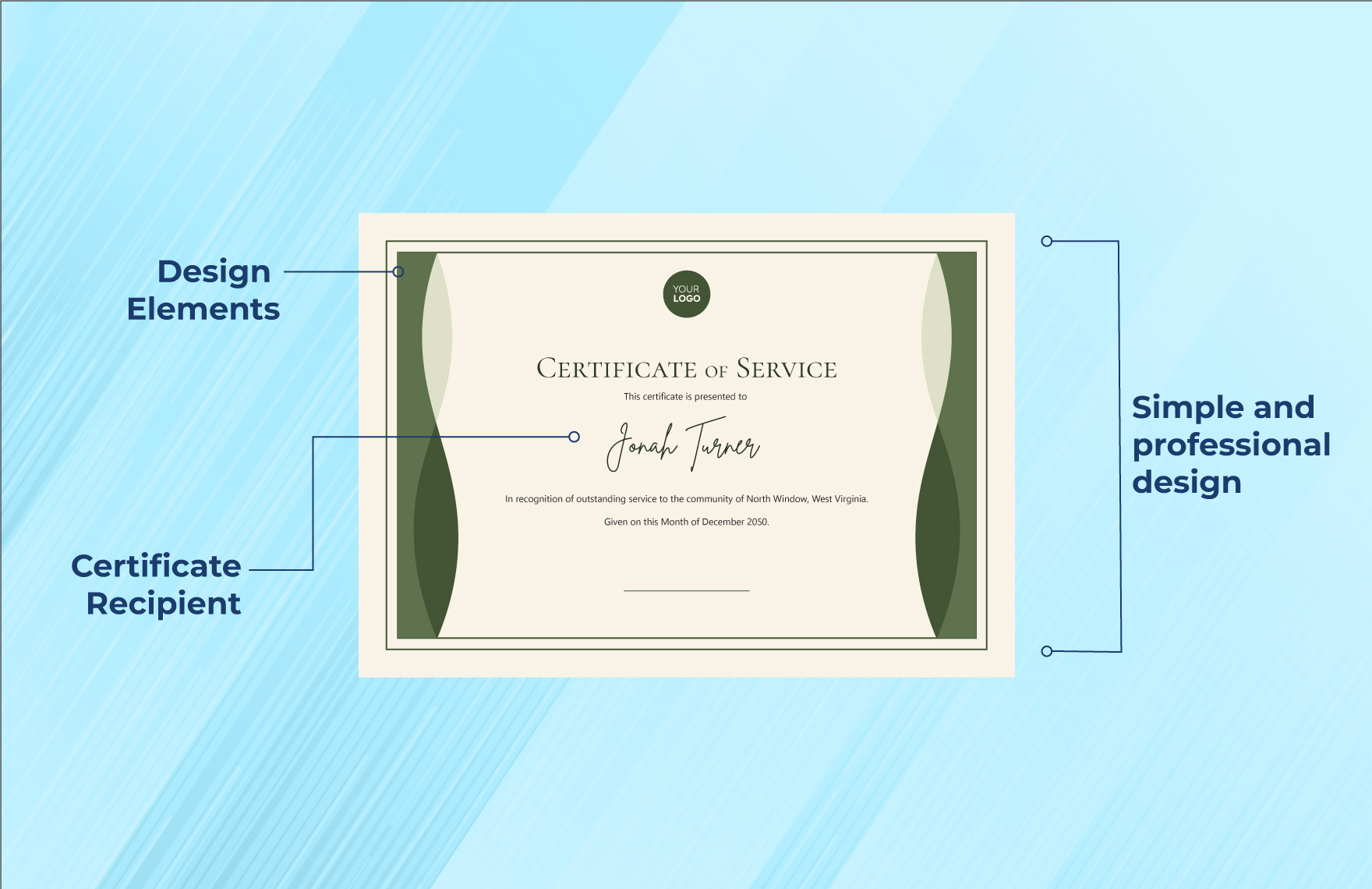 Free Certificate Border Template - Download in Word, Publisher ...