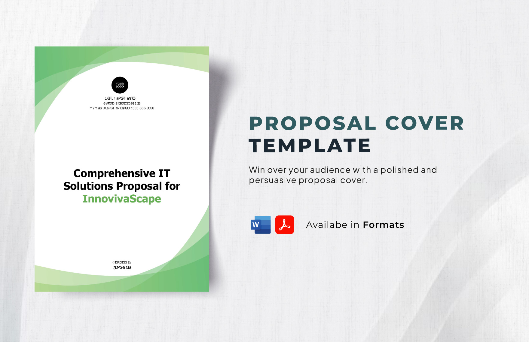 Proposal Cover Template in Google Docs, PDF, Word - Download