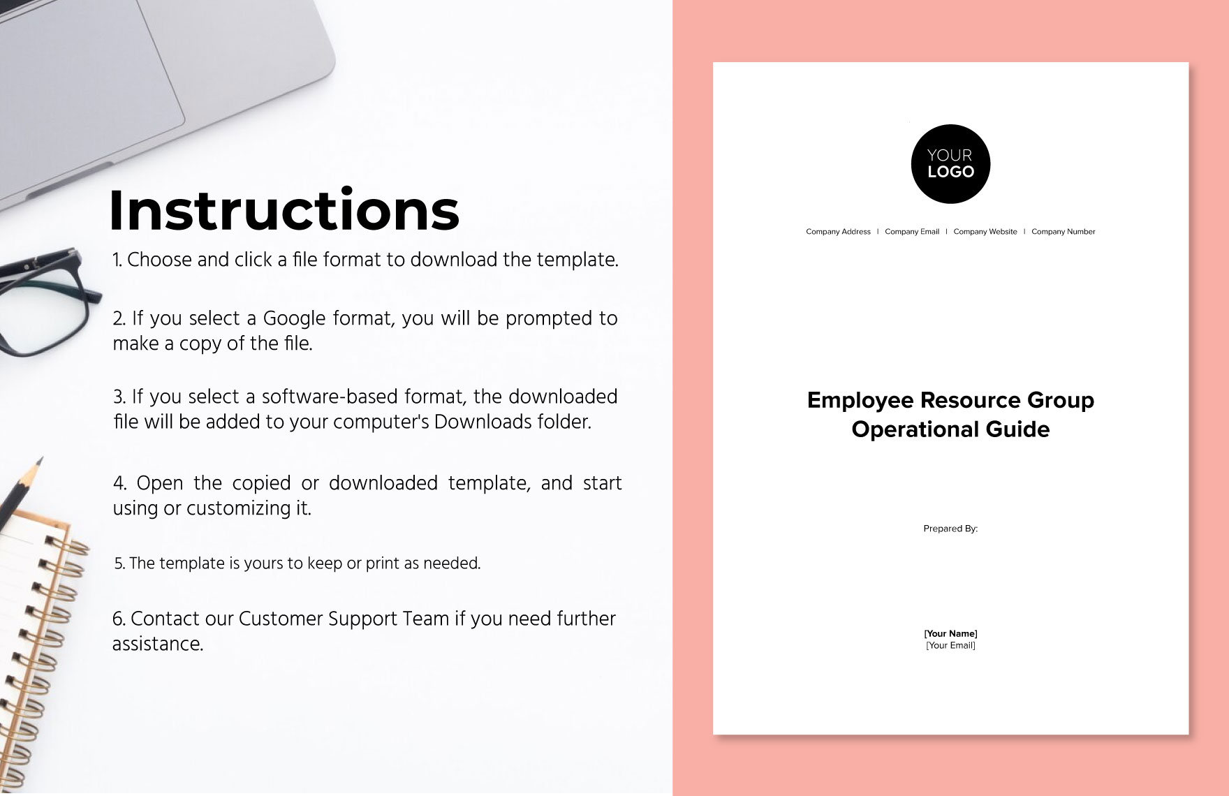 Employee Resource Group Operational Guide HR Template