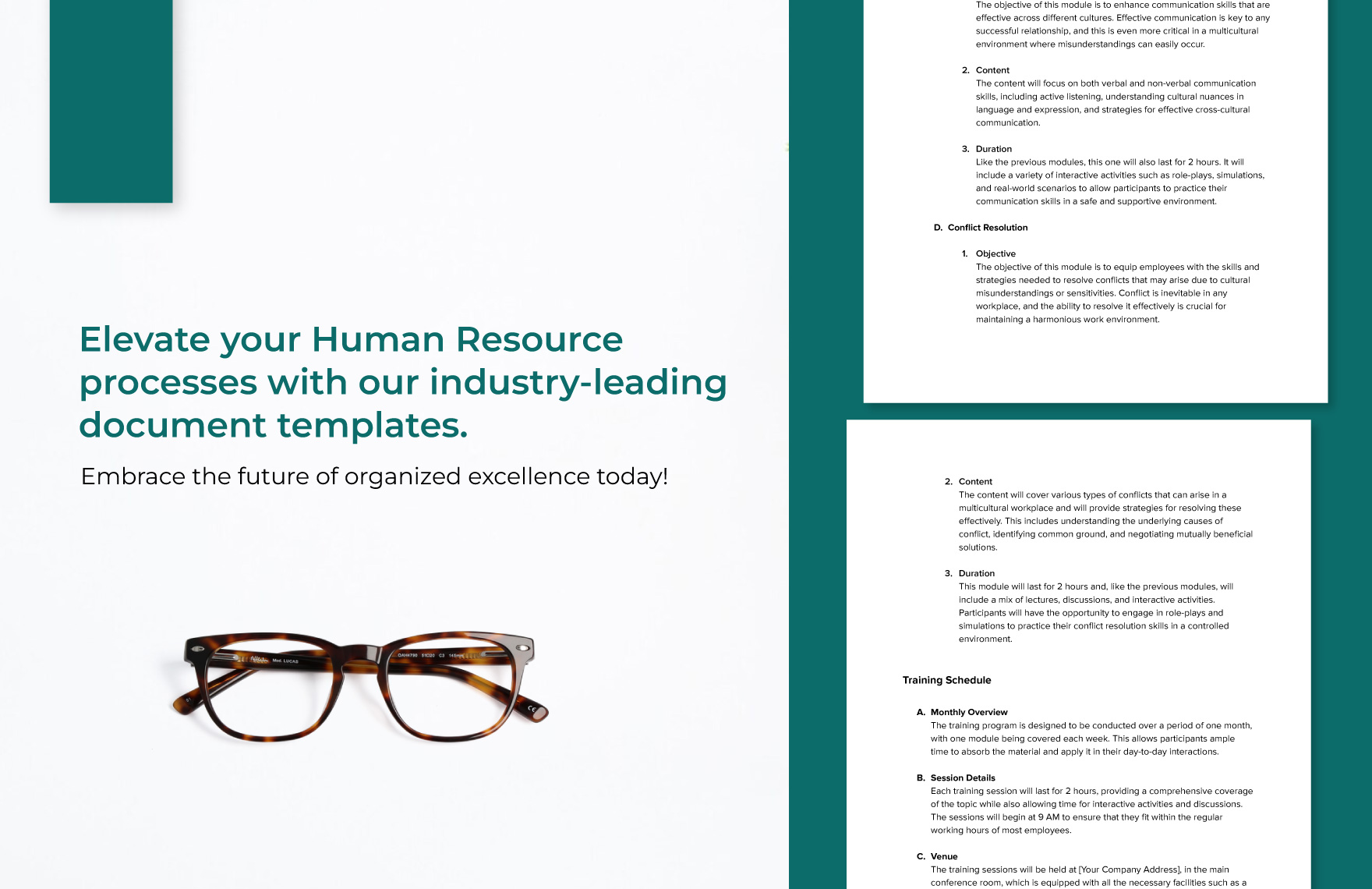 Cultural Competence Training Curriculum HR Template