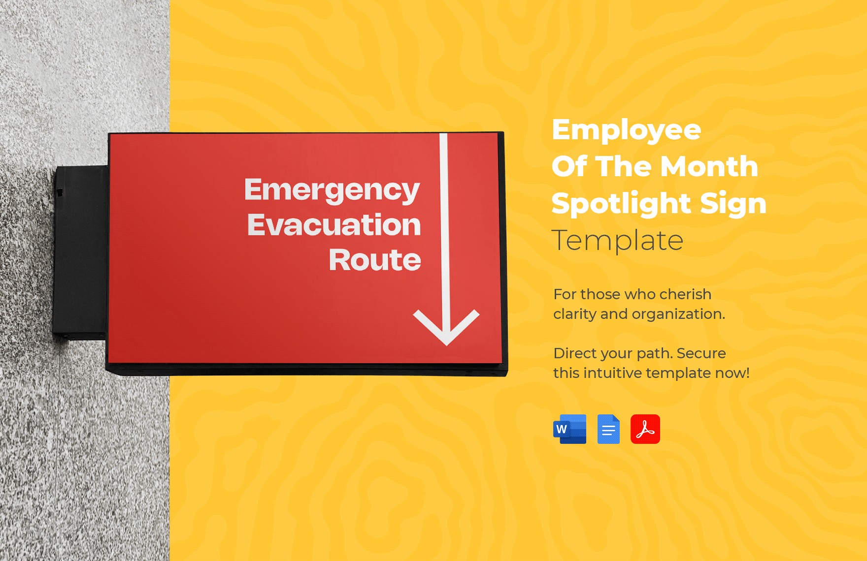 Free Editable Evacuation Templates In Word To Download