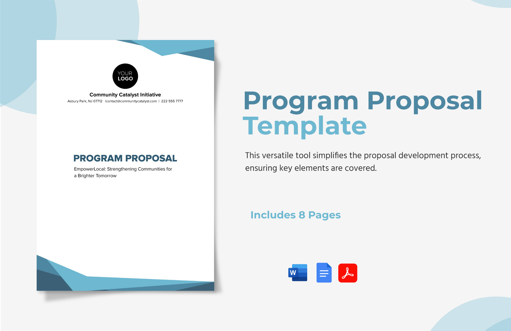 Proposal Template in Word - FREE Download | Template.net