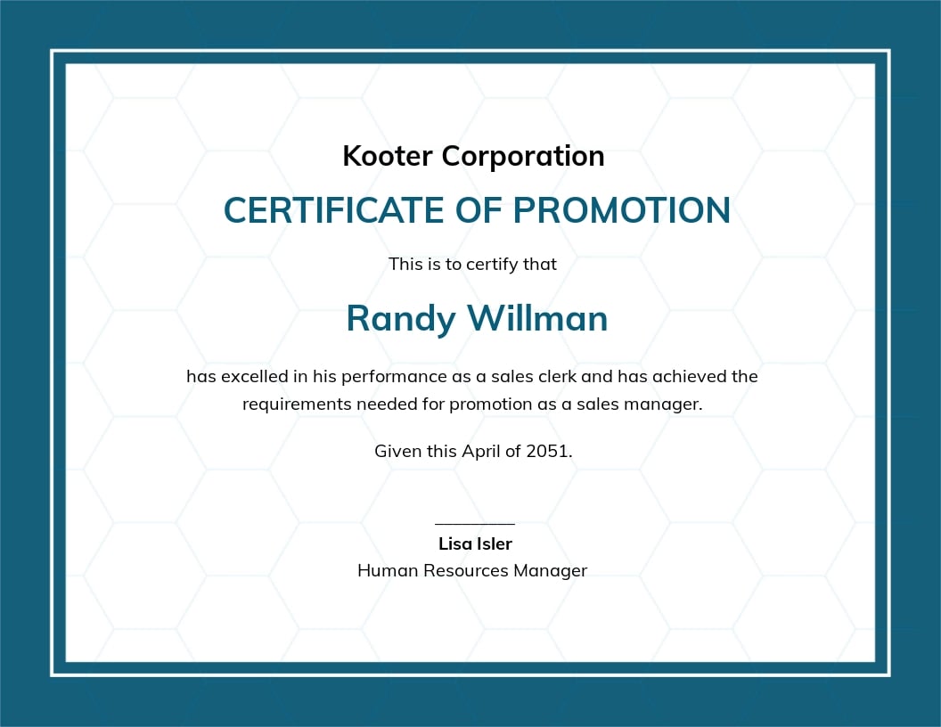 Promotion Certificate Template - Google Docs, Illustrator Intended For Promotion Certificate Template