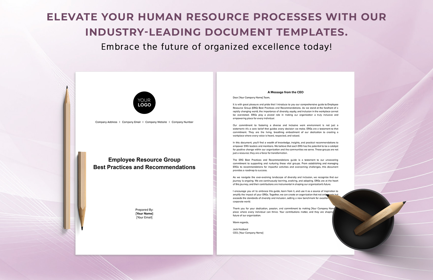 Employee Resource Group Best Practices and Recommendations HR Template