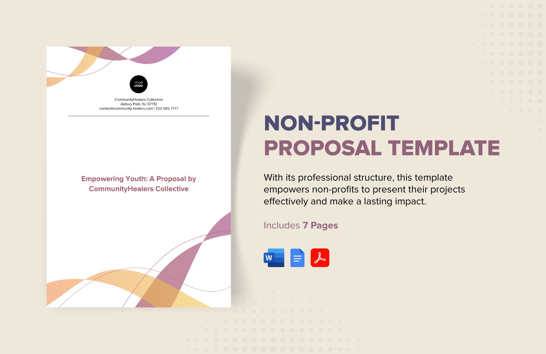 Non-Profit Proposal Template