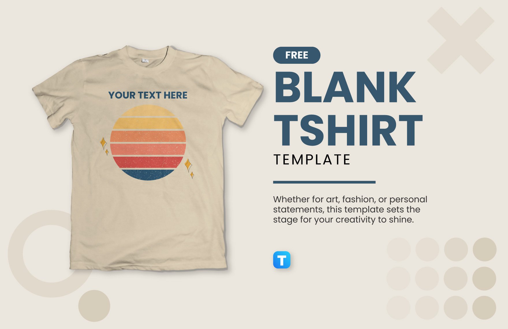 Free Blank Tshirt Template