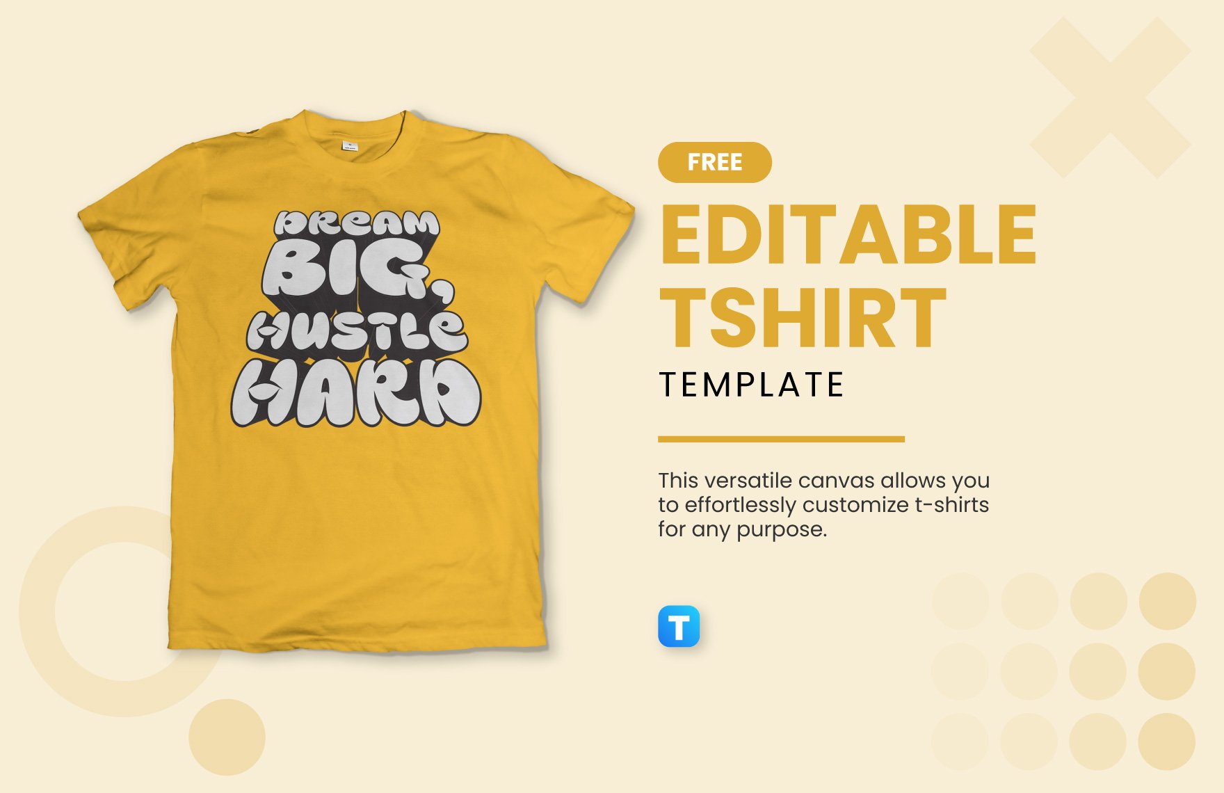 Editable Tshirt Template