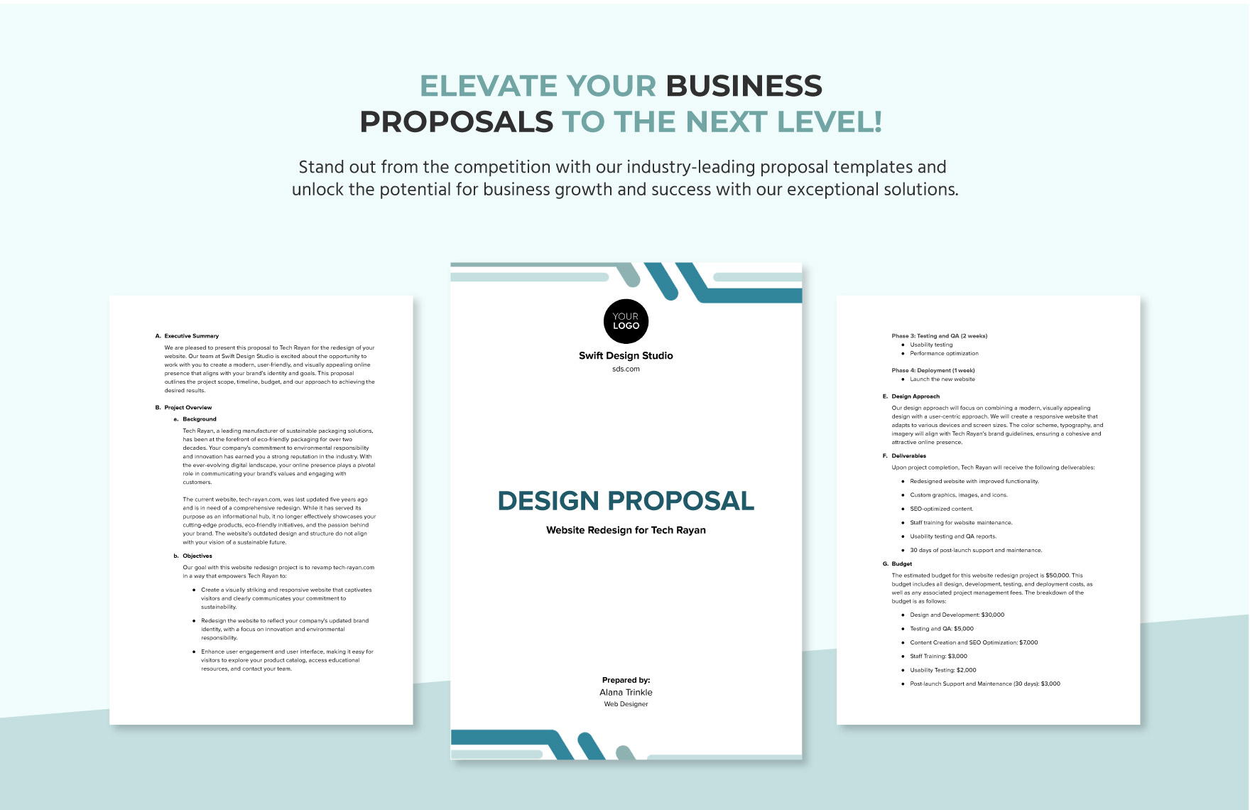 Design Proposal Template