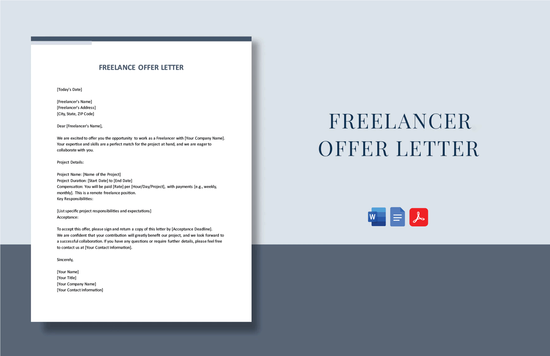 Freelancer Offer Letter